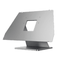 Suporte de mesa - Específico para videoporteiros - Compatível com monitor AK-X937 - Orifícios de conexão - Medidas: 235 (Al) x 354 (Lg) x 174 (Fd) mm - Fabricado em alumínio