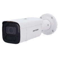 Hikvision - Câmara Bullet IP da gama PRO - Resolução 4 MPx (2688x1520) | PoE+ | Áudio - Lente varifocal motorizada 2.8~12 mm | Alarmes - Gama IR 60 m | deteção de movimento 2.0 - AcuSense | Reconhecimento facial | Anti-corrosão