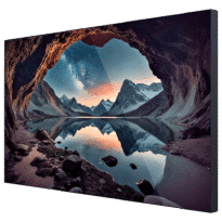 Monitor videowall 55" - Resolución FHD - Marco 0,88 mm (A-A) - Funcionamiento 24/7 - Orientación horizontal