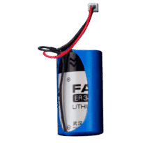Pilha ER34615H - Tensão 3.6 V - Capacidade nominal 19000 mAh - Substituição fácil