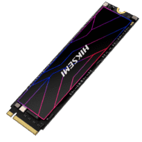 Disco rígido SSD da Hikvision - Capacidade 1 TB - Interface M2 NVMe - Velocidade de escrita até 5335 MB/s - Vida útil de larga duração - Para pequenos trabalhos pesados e gaming