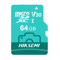 Cartão microSD Hikvision - Capacidade 64 GB - Classe 10 | Velocidade R/W: 100/70 MB/s - Ciclos E/P: até 300 - CCTV Profissional, Gaming, Tablets