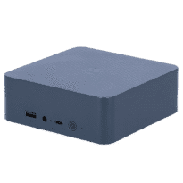 Mini PC sem sistema operativo - CPU AMD Ryzen 5 6600U - GPU Radeon 660M 6 Core - RAM 32GB + ROM 500GB SSD - WiFi 6, Bluetooth 5.2 e RJ45 10/100/1000M - HDMI 2.0 4K e USB 3.2 Gen2