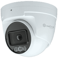 Safire Smart - Câmara Turret IP gama I1. - Resolução 8 Megapixel (3840x2160) - Lente 2.8 mm | Microfone | Luz branca 20~30m - TrueSense: Deteção humana e de veículos - Impermeabilidade IP67 | PoE (IEEE802.3af)