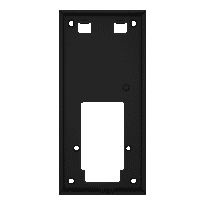 Suporte para videoporteiro - Específico para Akuvox AK-S535 - Medidas: 210 (Al) x 100 (Lg) x 15 (Fd) mm - Fabricado em aço galvanizado - Montagem na superfície - Fácil instalação