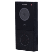 Videoporteiro IP em superficie - Câmara 2 Mpx | Áudio bidirecional - Abertura com cartão MF, NFC e BLE | 1 relé - PoE, padrão SIP - Manutenção Cloud - Ligação de monitor e placas via Cloud