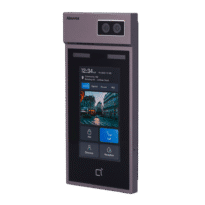 Videoportero IP antivandálico IK08 - Cámara 2 Mpx/1 Mpx | Audio bidireccional - Facial, tarjeta, NFC, PIN, BLE y QR | 1 relé - Apartamentos | PoE+, SIP estándar - Pantalla IPS 5" táctil | Mantenimiento Cloud - Conexión a través de Cloud | Salida 12V