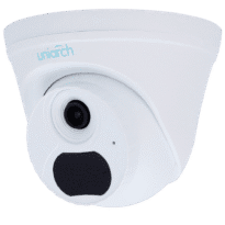 Cámara Turret IP Uniview-Uniarch - 2 MP | Lente 2.8 mm  - IR 30 m | DWRD - Detección de cuerpo humano - PoE | IP67 - Micrófono integrado