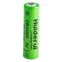 Huiderui - Pilha CR14505 - AA - Litio - Voltagem 3V - Capacidade nominal 1500 mAh