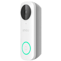 DB61i Doorbell 5MP - Fonte de alimentação AC / DC - Lente 2.0 mm / IR 5m - Áudio bidirecional / Sirene  - Sensor PIR / Deteção de humanos - Apto para exterior / IP65
