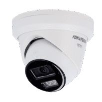 Hikvision Câmara Turret IP gama PRO - Resolução 4 Megapixel - Duas lentes numa 2.8/4 mm - Luz híbrida 30 m | Microfone duplo em matriz - AcuSense | Deteção de movimento 2.0 - Face capture | PoE | MicroSD | IP67 | NEMA 4X