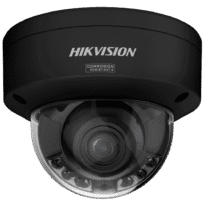 Hikvision câmara IP Domo gama PRO ColorVu3.0 - Resolução 8 MPx - Lente Motorizada 2.8~12 mm - ColorVu3.0: imagem a cores HIKAI-ISP F1.2 1/1.8" - AcuSense3.0 | Luz híbrida 40 m | Áudio | Alarmes - IP67 | IK10 | NEMA 4X | PoE | Face capture