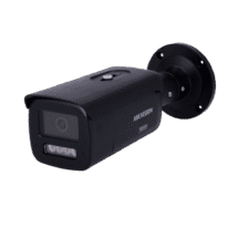 Hikvision câmara Bullet IP gama PRO - Resolução 4 Megapixel - Duas lentes numa 2.8/4 mm  - Luz híbrida 60 m | Microfone duplo em matriz - Deteção de movimento 2.0 | AcuSense - Face Capture | MicroSD | PoE | IP67 | NEMA 4X