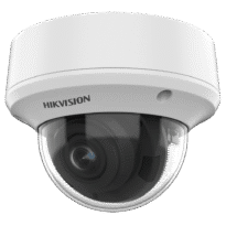 Hikvision - Câmara Dome 4en1 Gama Value - Resolução 8 Megapixel (3840x2160) - Lente varifocal motorizada 2.7~13.5 mm - IR alcance 60 m - Impermeável IP67