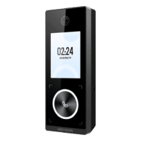 Controlo de acesso e presença PoE IP65 - Facial e cartão EM - 1.000 utilizadores | 150.000 registos - TCP/IP, Wi-Fi e Wiegand - 2.4" TFT | Controlador integrado - iVMS-4200 | Hik-Connect