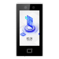 Controlo de acesso e presença IP65 - Facial, impressão digital, cartão MF e PIN - 6.000 utilizadores | 150.000 registos - TCP/IP, WiFi, RS485 e Wiegand - 7" Ecrã TFT sensível ao toque | Controlador integrado - iVMS-4200 | Hik-Connect