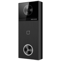 Videoporteiro IP WiFi - Câmara 4 Mpx | Áudio bidirecional - Abertura com cartão MF e BLE | 2 relés - Aplicação móvel com ou sem monitor - Apto para exterior IP65 - Montagem em superfície | PoE