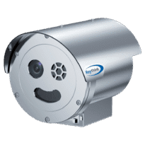 Câmara térmica IP Raythink TE365 Série ATEX - Sensor térmico VOx FPA 640x512 12m Lente 9mm - Sensor visível 1/2.8" CMOS 5Mpx | Lente 13mm - Sensibilidade térmica 40mK - Faixa de medição de temperatura -20~550ºC/±2ºC ou ±2%. - Deteção preventiva de incêndios e intrusões