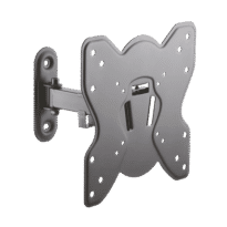 Suporte com braço - Peso suportado 25Kg - VESA 200x200mm - Distância à parede 65mm-200mm - Declive -12º / +3º - Transformar -90º / +90º