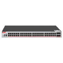 WIS Switch Cloud Gerenciável L3 - 48 portas PoE RJ45 + 4 portas SFP+ - 48 Portas 100/1000M + 4 Portas 1/10G - VLAN/isolamento de porta/STP/RSTP/ACL/QoS/RIP - LACP/DHCP Snoop/IGMP Snoop/RIP/OSPFv2/OSPFv3 - Instalação em rack, secretária, parede