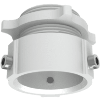 Rosca adaptadora - Para domes motorizadas - Liga de alumínio 6061 - 75 mm × 53 mm