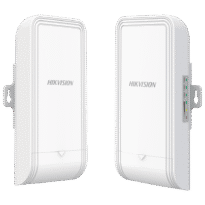 Hikvision - Ligação sem fios de hasta1 Km - Frequência 2,4 GHz  - Com base em 802.11 b/g/n - IP55, apto para exteriores - 2 unidades combinadas