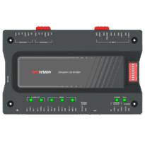 Controladora maestra para ascensores - Huella, tarjeta, QR o PIN - 2 relés | Comunicación TCP/IP y RS485 - 2 lectores por Wiegand | 2 lectores por RS485 - Sin caja - Software iVMS-4200