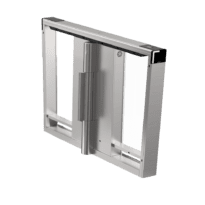 Armário principal do torniquete de acesso bidireccional - Barreira motorizada | 12.000.000 ciclos - Horários, alarmes e modos de abertura - Sem portas | Personalizável com DS-KSD55-x - Fabricado em aço inoxidável SUS304 - Móvel direito mestre