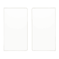 Puerta para torno - Compatible con DS-K3B530X-x - Para ancho de paso de 900 mm - Apto para PMR - Material acrílico - Incluye dos puertas