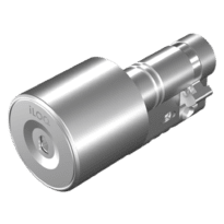 Cilindro inteligente S5 - Apertura con llave física - Sin necesidad de batería (alimentado con llave) - Dimensiones 10 (interior) x 30 (exterior) mm - Longitud regulable con ILOQ-S5-EXTENSION-x - Exterior IP55 | Parte interior antipánico