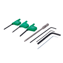 Kit de herramientas para cilindro - Conjunto de llaves allen y torx - Para modificar piezas y longitud - Compatible con cilindros S5 y S50