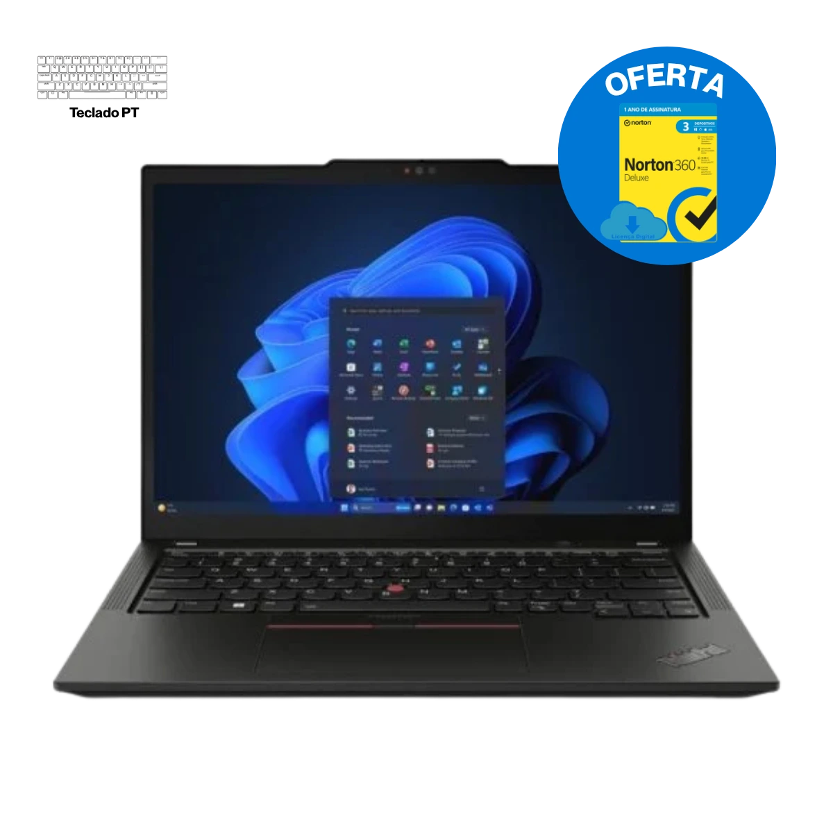 LENOVO THINKPAD X13 13.3'' CORE i5-10210U 10-GEN 8GB 256GB SSD WIN 11 PRO WEBCAM TECLADO PT