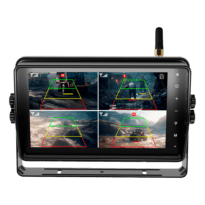 Monitor táctil con grabador integrado - 10 pulgadas - 4 Canales de grabación - Comunicación inalámbrica - Resistente al agua IP66 - Detección IA compatible
