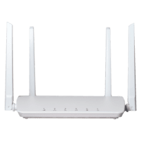 Router 4G Cat4 150Mbps 50Mbps Download [%VAR%] Upload - 4x RJ45 10/100MBps - Interface Wi-Fi 2.4GHz 802.11 b/g/n - Ranhura para cartão Nano SIM - LEDs indicadores de atividade - Antenas externas LTE e Wi-Fi