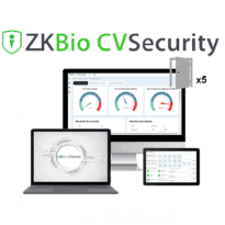 Licença de software do projeto - Módulo de controlo de acesso 5 portas - Arquitectura do Servidor/Browser - Ligações globais : Alarmes e eventos por email - Compatível com dispositivos ZKTeco (Push/Pull) - Base de dados profissional PostgreSQL