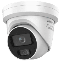 Cámara Turret IP Hikvision - Gama PRO - 4 MP | Lente 2.8 mm - IR y Luz Blanca 30 m | WDR 120 dB | ColorVu - PoE | H.265+| IP67 | Det. movimiento 2.0 - WEB, Software CMS, Smartphone y NVR