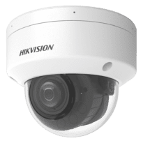 Hikvision câmara Dome IP gama PRO - Resolução 6 Megapixel (3200x1800) - Lente varifocal motorizada 2.8~12 mm - Áudio | Microfone incorporado | Alarmes | MicroSD - Luz híbrida 30 m | Luz dissuasora | MD 2.0 - AcuSense | Face Detection | PoE+ | Luz dissuasora