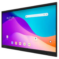 Monitor interativo 98" - Resolução 4K - Android 13 - Certificação EDLA - 8 GB de RAM e 128 GB de ROM