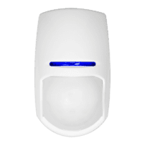 Detector PIR dupla tecnologia - Imune a animais domésticos - Apto para uso em interiores - 1 PIR Infravermelhos, 1 Microondas - Faixa de detecção 10 m - Cablado Grau 2