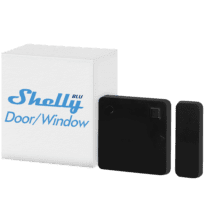 Shelly BLU Door/Window Branco - Bluetooth - Requer HUB - Duração da bateria até 5 anos - Adequado para domótica de vivendas  - Compatível com Alexa e Google