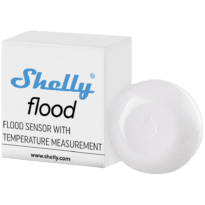 Shelly Flood - WiFi 2.4 GHz IEEE802.11 b/g/n  - Sensor de inundação - CR123A - Adequado para domótica de vivendas  - Compatível com Alexa e Google