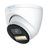 Cámara Turret X-Security Gama PRO - Salida 4 en 1 - Resolución 5 Mpx (2880x1620) - Lente 2.8 mm | Luz híbrida alcance 40 m - Audio sobre cable Coaxial en HDCVI y HDTVI - Impermeable IP67 | Micrófono integrado