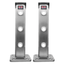 Detector de Barreira a Laser - Cablado | 3 feixe de luz - Alcance máx. de detecção 500 m - Instalação simples com LED e alinhador (ABL-JYD) - Saída de relé NC/NO - Alimentação 12~24 VDC/VAC