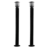 Detector de barreira por infravermelhos - Cablado | 8 feixe de luz - Alcance máx. de detecção 100 m - Instalação simples com LED e buzina - Unico sentido para cada torre - Saída de relé NC/NO |  Alimentação 12~18VDC