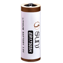 Pilha ER17505H - Tensão 3.6 V - Litio - Capacidade nominal 3600 mAh - Compatível com produtos do catálogo