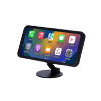 Carplay 6.25" táctil - Cámara 4K y cámara adicional 1080P - Android & IOS compatible - Grabación en tarjeta microSD compatible - Salidas de audio por altavoz integrado BLE, FM - Acelerómetro integrado de 3 ejes