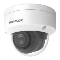 Hikvision cámara Domo IP gama PRO - Resolución 8 Megapíxel (3840x2160) - Lente varifocal motorizada 2.8~12 mm - Luz híbrida alcance 30 m | Luz flash blanca - MicroSD | IP67, IK10 | Face Detection - AcuSense | MD 2.0 | Alarmas | Audio | Mic | PoE+