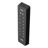 Leitor de acesso para armações - Acesso por cartão MF, NFC e PIN - Indicador LED e acústico - RS485 - Compatível com os módulos de porta iLOQ - Apto para exterior IP54