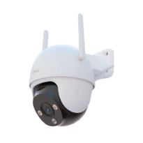 Câmara motorizada DK7 3MP - Wi-Fi 6 dual - 3.6 mm / Autotracking / IV 30m - Áudio bidirecional / Sirene - Detecção de movimento e humanos - Apto para exterior IP66