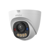 Câmara PS8D 3MP - Ligação PoE - 3.6 mm / Autotracking / IV + Full Color - Áudio bidirecional / Sirene + flash azul-vermelho - AIGO PLAY / IMOU SENSE / AOR - Apto para exterior / IP67